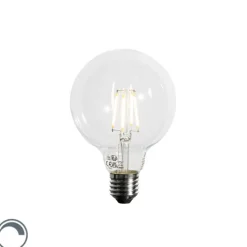 E27 3-Stufen dimmbare LED-Glühbirne G95 4W 450lm 3000K