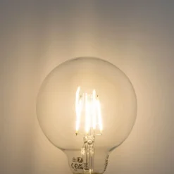 E27 3-Stufen dimmbare LED-Glühbirne G95 4W 450lm 3000K