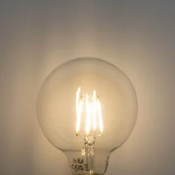 E27 3-Stufen dimmbare LED-Glühbirne G95 4W 450lm 3000K