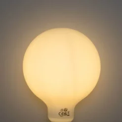 E27 3-Stufen dimmbare LED-Glühbirne Opal G125 4W 450lm 2700K