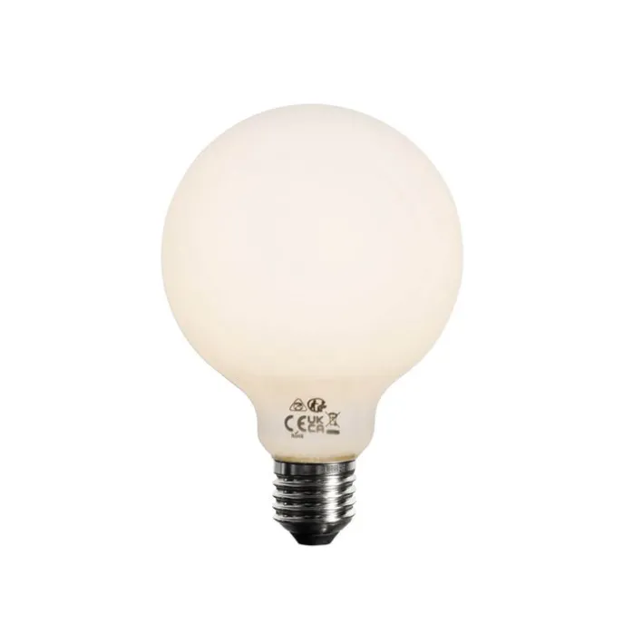 E27 3-Stufen dimmbare LED-Glühbirne Opal G95 4W 450lm 3000K