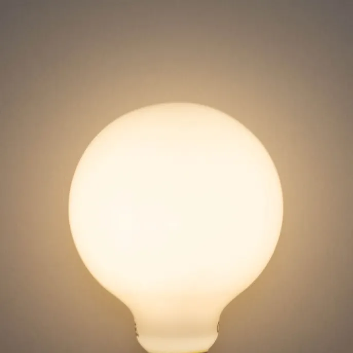 E27 3-Stufen dimmbare LED-Glühbirne Opal G95 4W 450lm 3000K