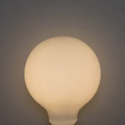 E27 3-Stufen dimmbare LED-Glühbirne Opal G95 4W 450lm 3000K