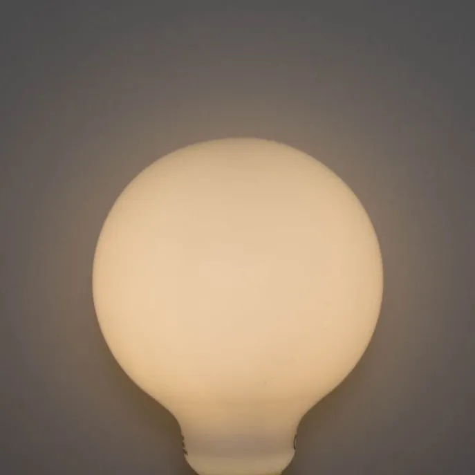 E27 3-Stufen dimmbare LED-Glühbirne Opal G95 4W 450lm 3000K