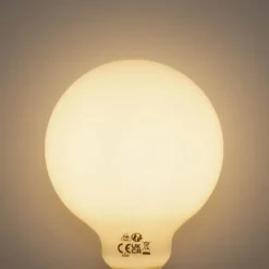 E27 3-Stufen dimmbare LED-Glühbirne Opal G95 4W 450lm 2700K