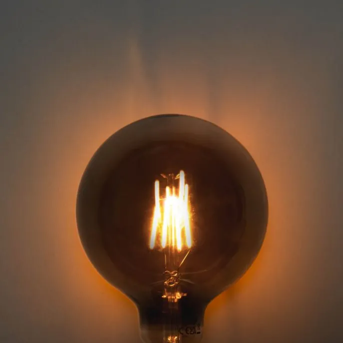 E27 3-Stufen-dimmbare LED Rauch G125 4W 450lm 1900K