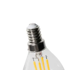 E14 3-Stufen-Dimmbare LED-Glühbirne P45 Klar 5W 470 lm 3000K