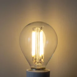 E14 3-Stufen-Dimmbare LED-Glühbirne P45 Klar 5W 470 lm 3000K