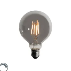 E27 3-Stufen-Dimmbare LED-Glühbirne Rauch G95 4W 200 lm 1900K