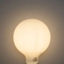 E27 3-Stufen-dimmbare LED-Glühbirne Opal G125 4W 450lm 3000K