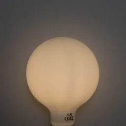 E27 3-Stufen-dimmbare LED-Glühbirne Opal G125 4W 450lm 3000K