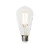 E27 3-Stufen-Dimmbare LED-Glühbirne ST64 Klar 6W 700 lm 2700K