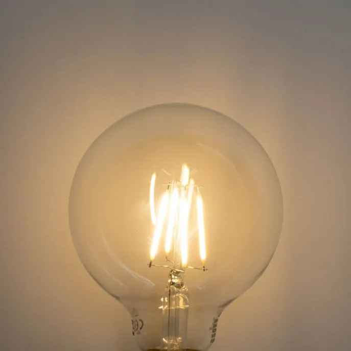 E27 3-Stufen-dimmbare LED-Glühbirne G95 4W 450lm 2700K