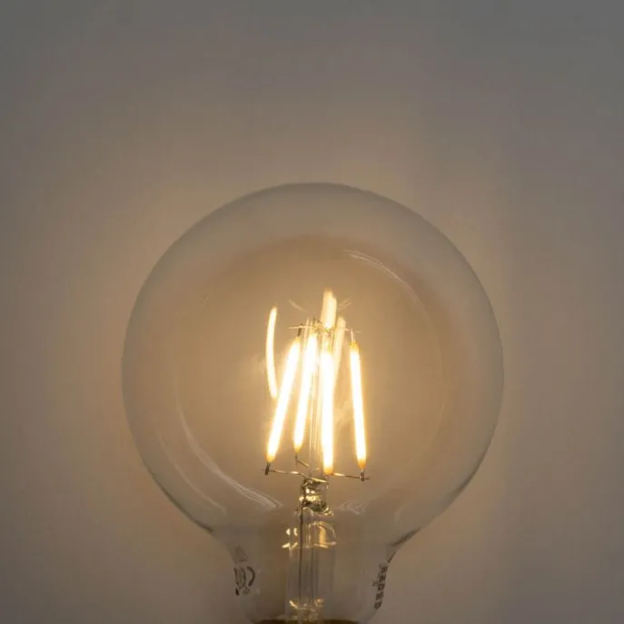 E27 3-Stufen-dimmbare LED-Glühbirne G95 4W 450lm 2700K