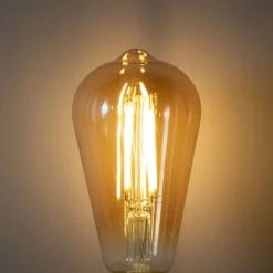 E27 3-Stufen-Dimmbare LED-Glühbirne ST64 Gold 6W 700 lm 2700K