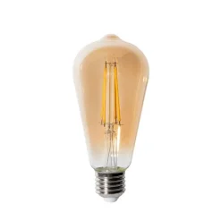 E27 3-Stufen-Dimmbare LED-Glühbirne ST64 Gold 6W 700 lm 2700K