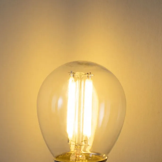 E27 3-Stufen-Dimmbare LED-Glühbirne P45 Klarglas 5W 470 lm 2700K