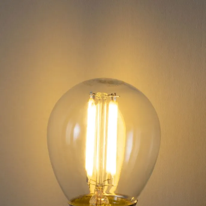 E27 3-Stufen-Dimmbare LED-Glühbirne P45 Klarglas 5W 470 lm 2700K