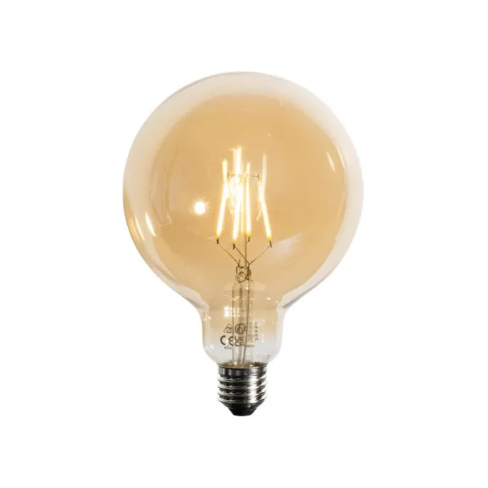E27 3-Stufen-dimmbare LED-Lampe Gold G125 4W 450lm 2700K