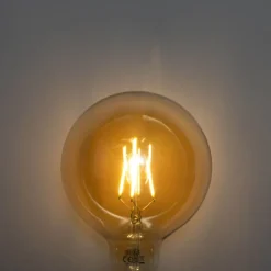 E27 3-Stufen-dimmbare LED-Lampe Gold G125 4W 450lm 2700K