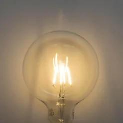 E27 3-Stufen-dimmbare LED-Spirale Filament G125 4W 450lm 2700K