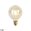 E27 3-stufig dimmbare LED-Lampe G95 Goldline 5W 530 lm 2200K