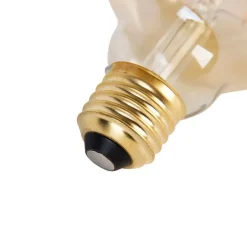 E27 3-stufig dimmbare LED-Lampe G95 Goldline 5W 530 lm 2200K