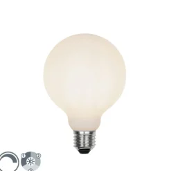 E27 3-stufig dimmbare LED-Lampe G95 Milchglas 5W 550 lm 2700K