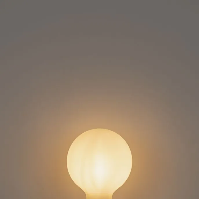 E27 3-stufig dimmbare LED-Lampe G95 Milchglas 5W 550 lm 2700K