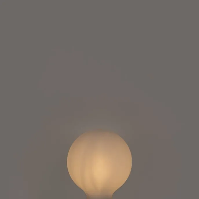 E27 3-stufig dimmbare LED-Lampe G95 Milchglas 5W 550 lm 2700K