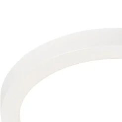 Einbau- oder Aufbaustrahler weiß 22 cm inkl. LED 3 Stufen dimmbar bis warm - Trans