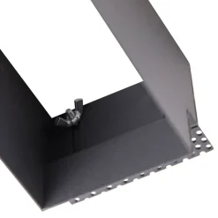 Einbau Spot schwarz 2-Licht drehbar und kippbar Trimless - Oneon Honey