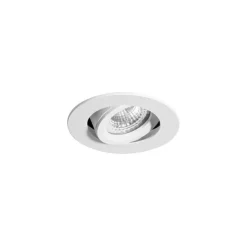 Einbauleuchte weiß schwenkbar 6,5 cm inkl. LED IP54 Ultra Slim - Pupil