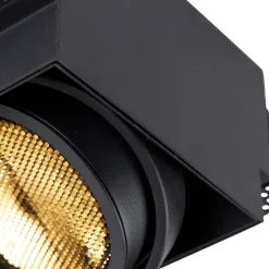 Einbaupunkt schwarz 1-Licht GU10 AR111 Trimless - Oneon Honey