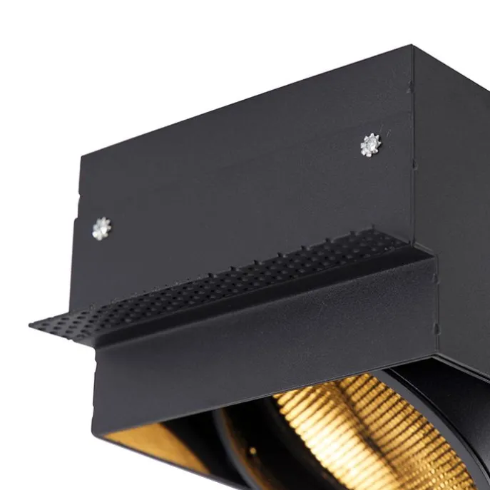 Einbaupunkt schwarz 1-Licht GU10 AR111 Trimless - Oneon Honey