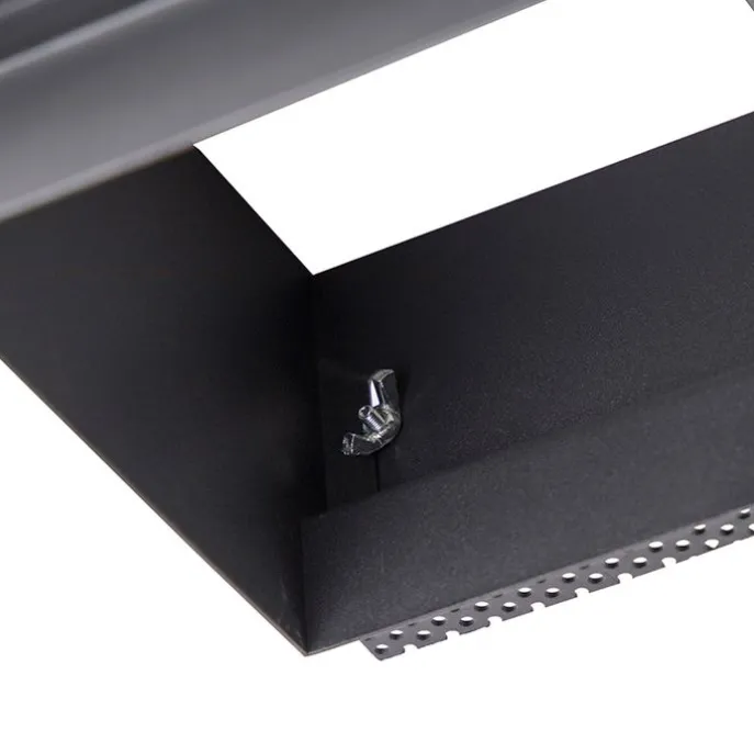 Einbaupunkt schwarz 1-Licht GU10 AR111 Trimless - Oneon Honey