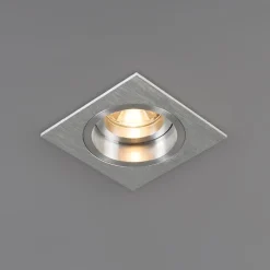 Einbauspot eckig Aluminium dreh- und neigbar - Chuck