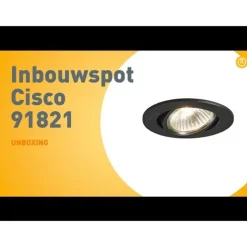 Einbauspot neigbar schwarz - Cisco