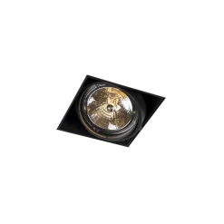 Einbauspot schwarz AR111 drehbar und kippbar - Oneon