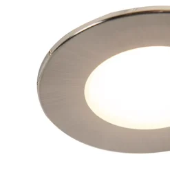 Einbaustrahler rund Stahl inkl. LED IP65 - Simply