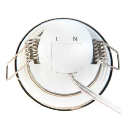 Einbaustrahler rund Stahl inkl. LED IP65 - Simply