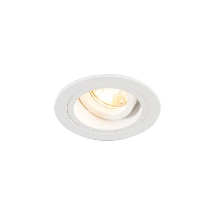 Einbaustrahler rund weiß dreh- und neigbar - Chuck