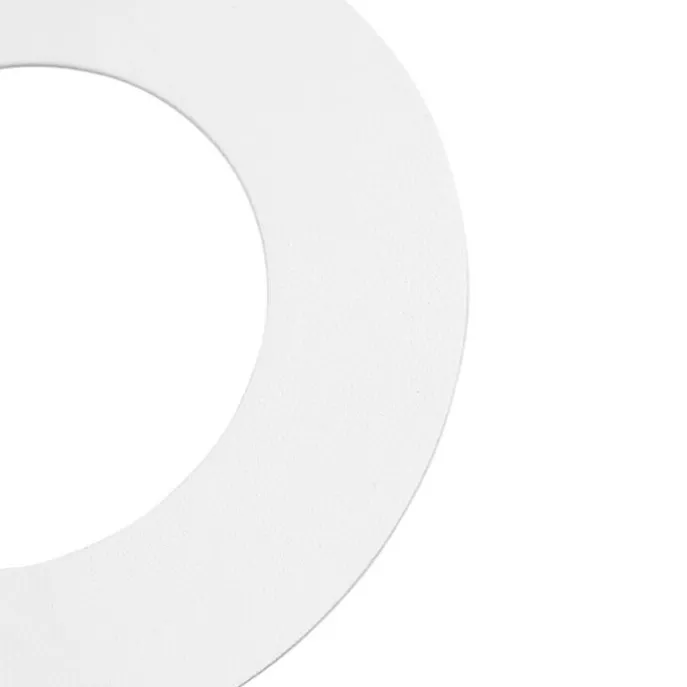 Einbaustrahler rund weiß schwenkbar mit Distanzring - Edu