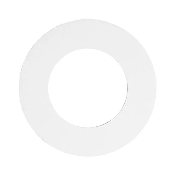 Einbaustrahler rund weiß schwenkbar mit Distanzring - Edu