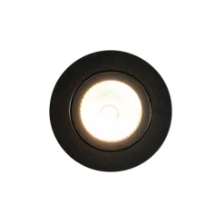 Einbau-Strahler schwarz 6,8 cm inkl. LED 750 lm dimmbar IP23 - Gaius