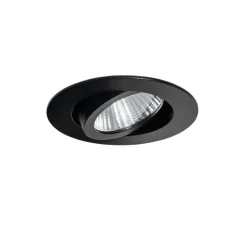Einbau-Strahler schwarz 6,8 cm inkl. LED 750 lm dimmbar IP23 - Gaius
