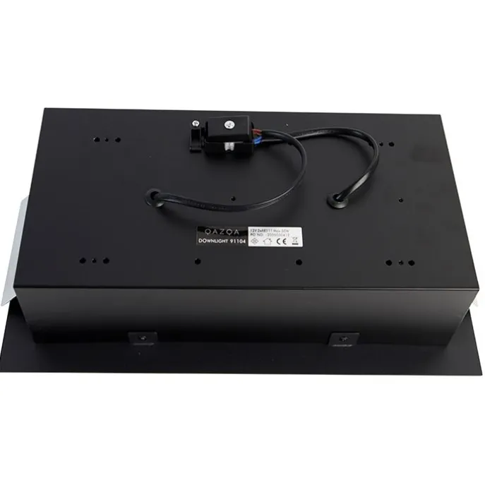 Einbaustrahler schwarz AR111 verstellbar 2-flammig - Oneon