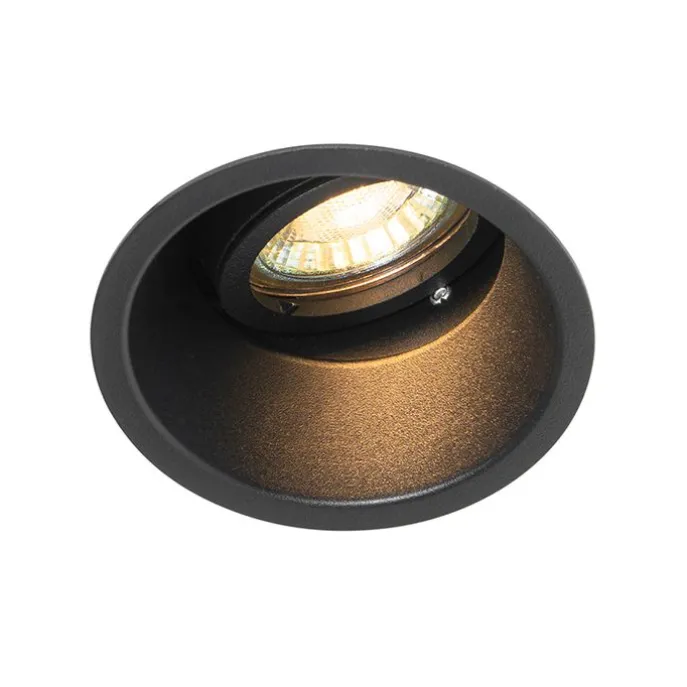 Einbaustrahler schwarz dreh- und neigbar - Alu