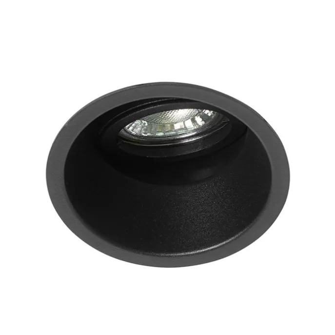 Einbaustrahler schwarz dreh- und neigbar - Alu