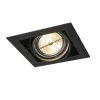 Einbaustrahler schwarz G53 111mm verstellbar - Oneon